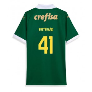 Palmeiras Estevao Willian #41 Replika Hjemmebanetrøje 2024-25 Kortærmet